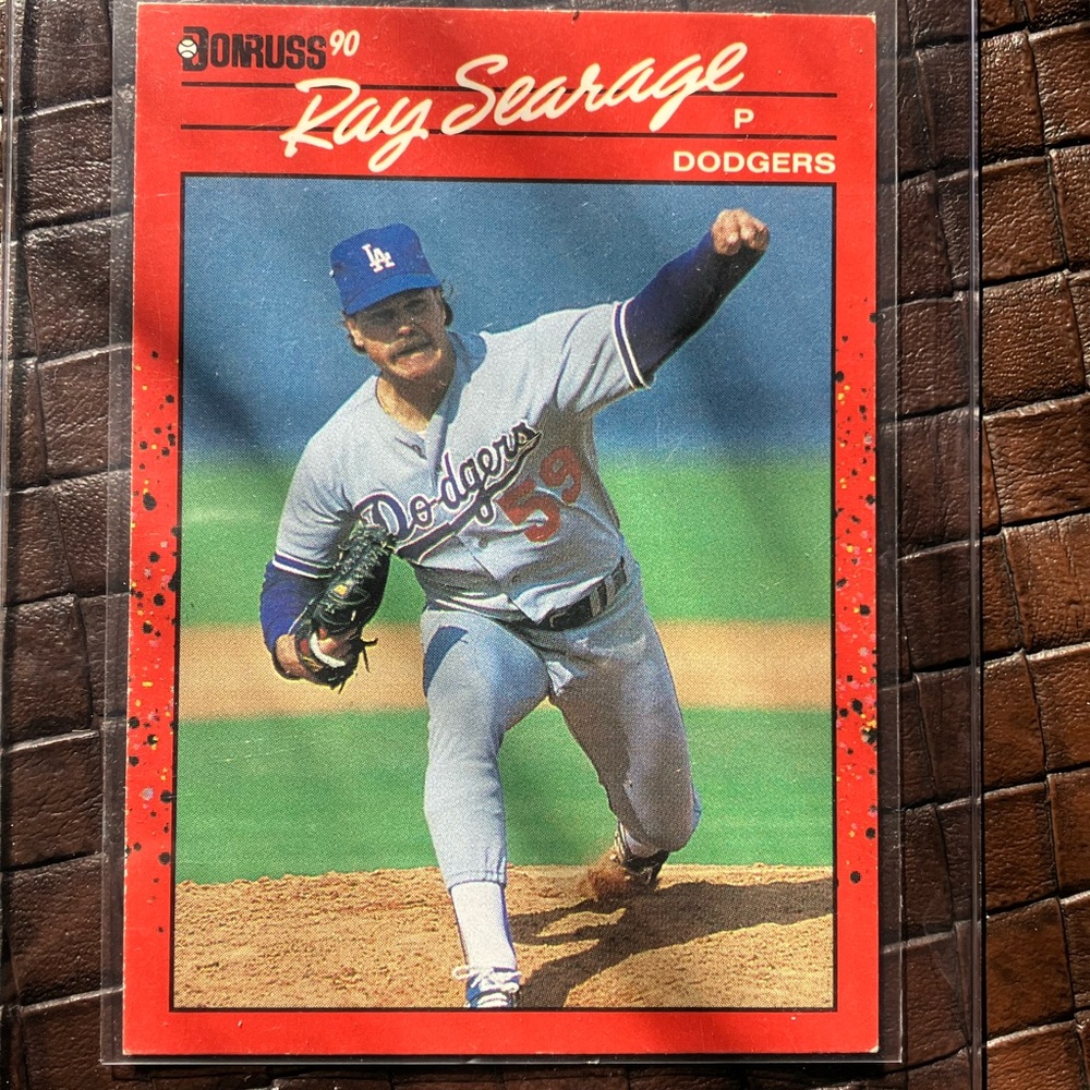 Excellent condition Ray Searage Donruss baseball card
